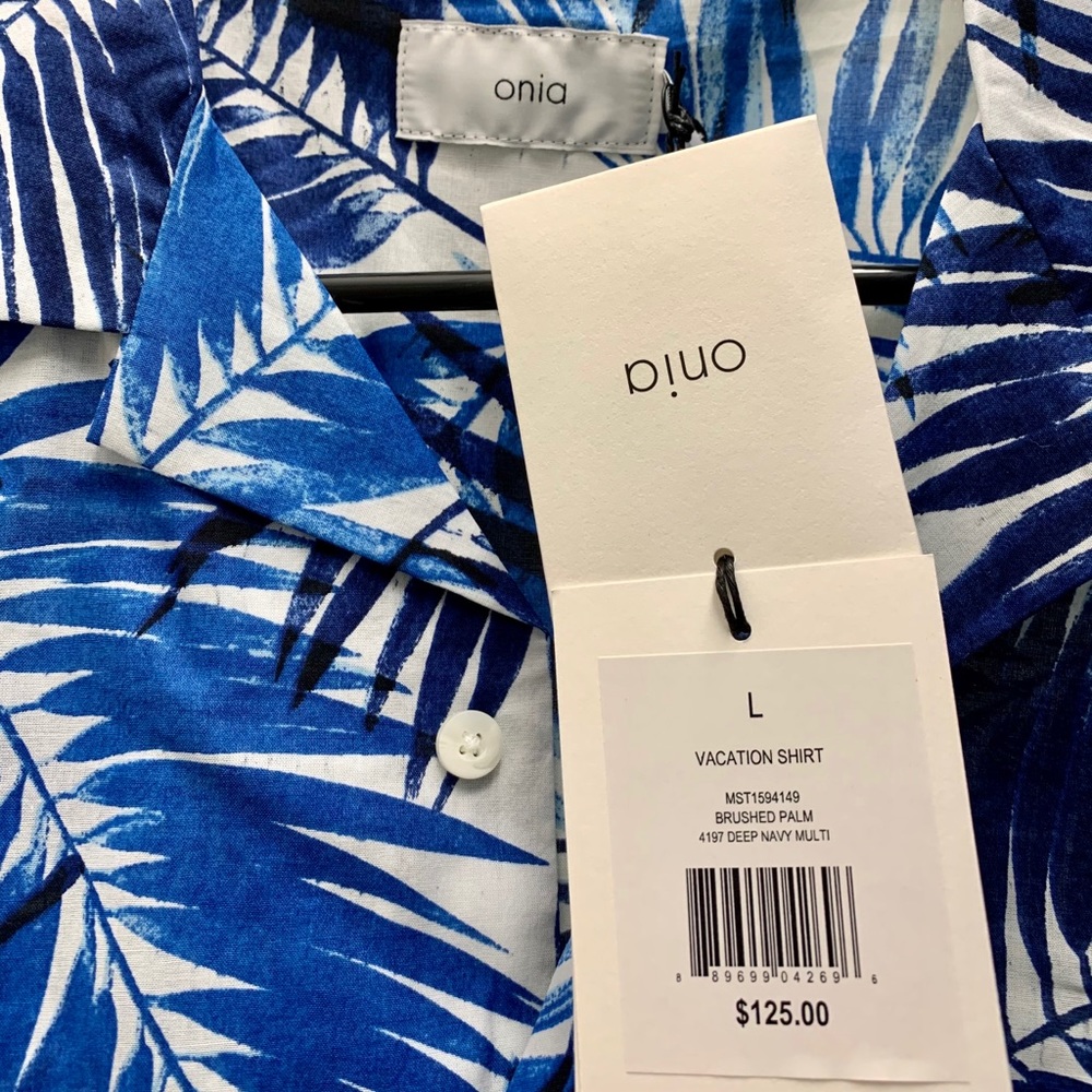 Men’s Size L Onia Vacation Shirt